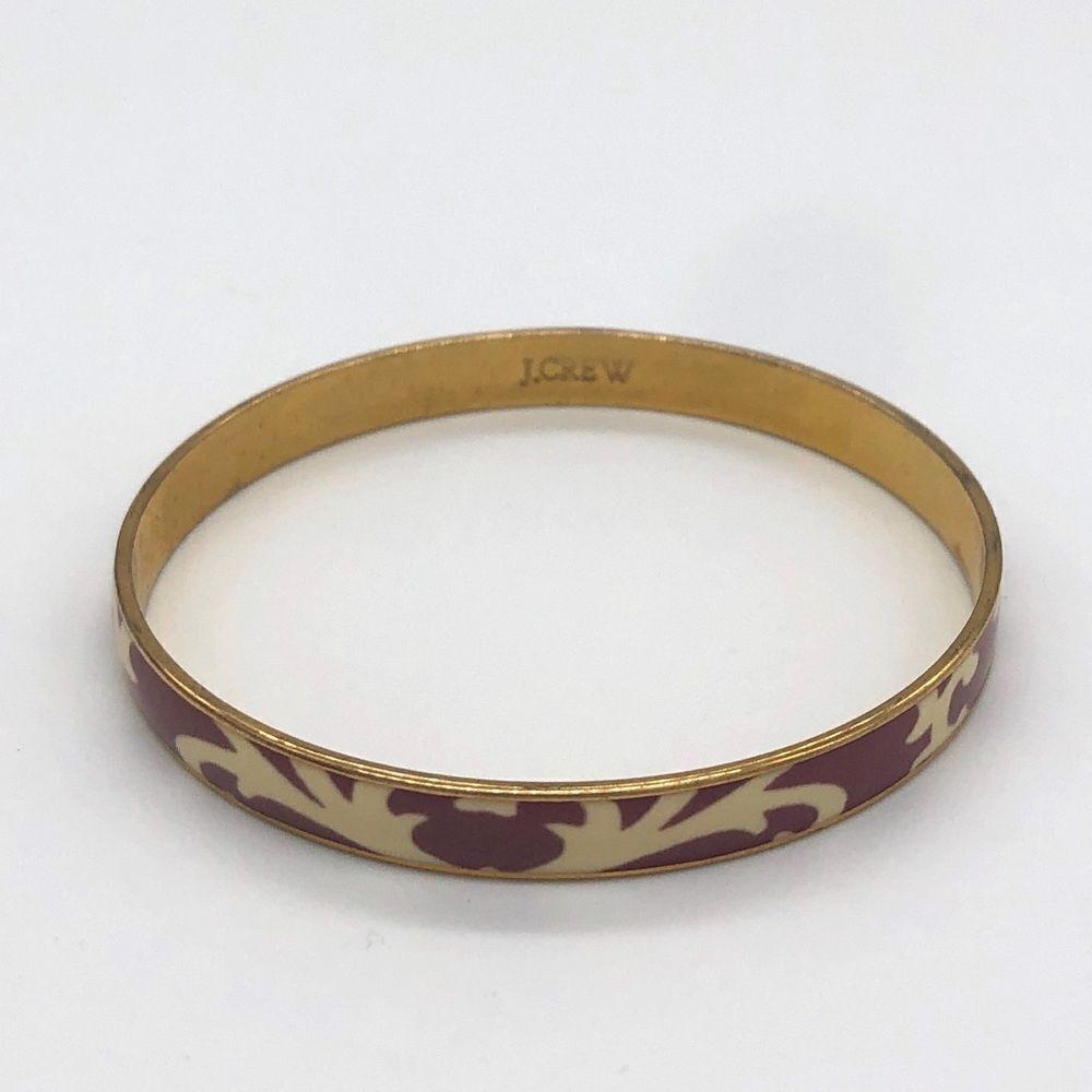 J. Crew Gold Plated w/ Decorative Enamel